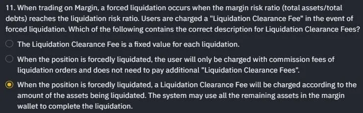Binance Margin Quiz 11 Fineducke