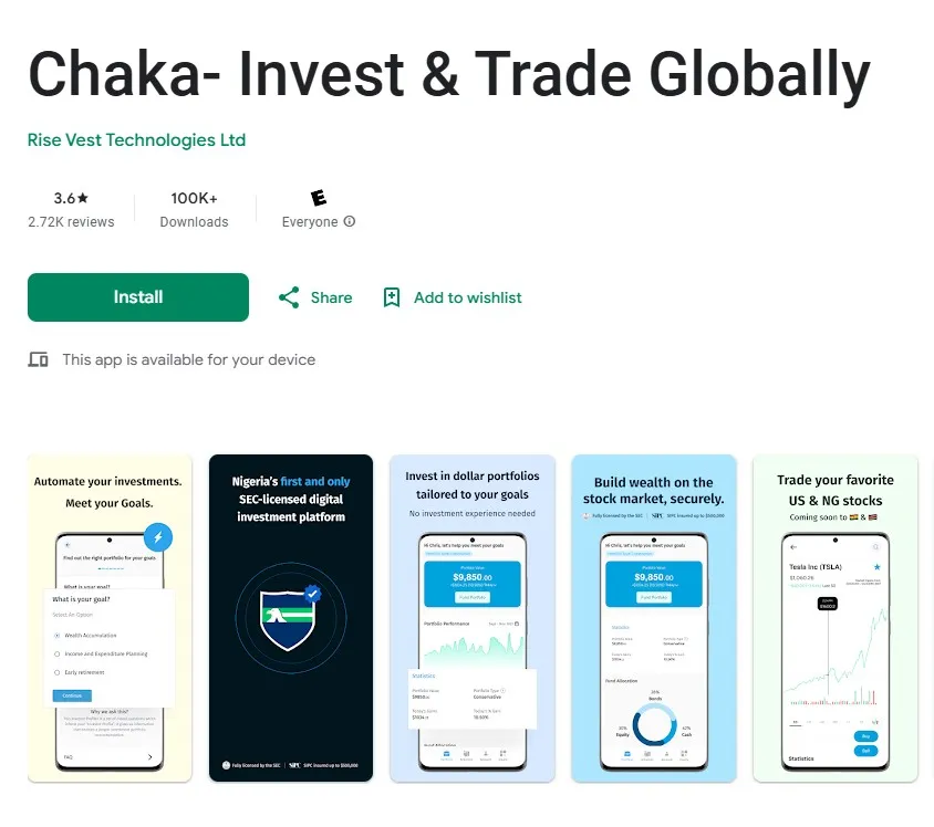 Chaka App