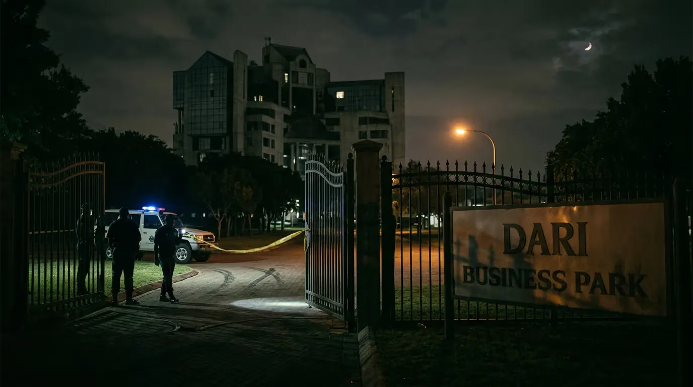 Dari Business Park Rain March