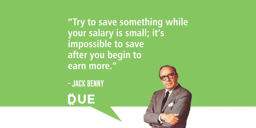 Jack Benny Quote