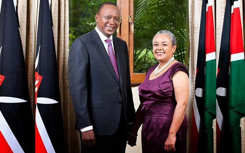 Margaret Gakuo Kenyatta With Wife Margaret Gakuo