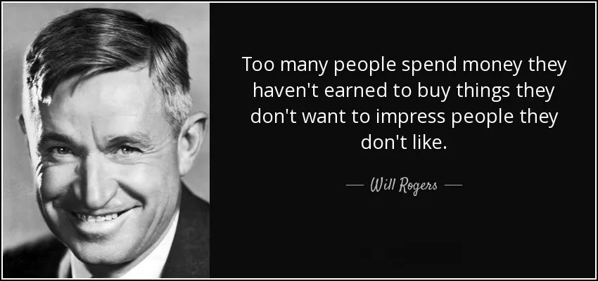 Spending To Impress